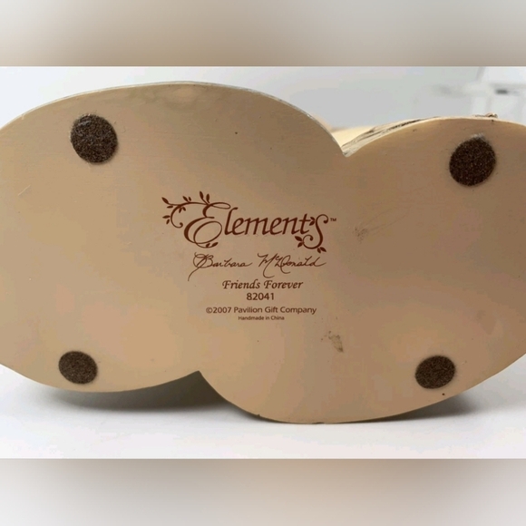 Element Angel Figurine with Cream and Brown Details - Picture 7 of 7